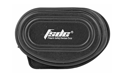 Black oval FSDC respirator filter cover