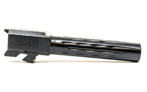 Stainless steel pistol slide and barrel assembly