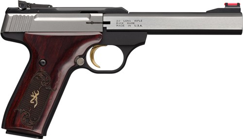 BROWNING BUCK MARK MEDALLION - 22LR 5.5" AS 10RD ROSEWOOD