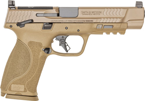 Smith & Wesson M&P 9 M2.0 Full Size Handgun 9mm Luger 17rd Magazine 5" Barrel FDE Optics Ready - Image 2