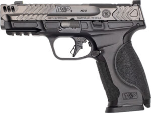S&W PC M&P 9 M2.0 Metal Carry Comp Handgun 9mm Luger 17rd Magazine(2) 4.22" Barrel Optic Ready No Thumb Safety