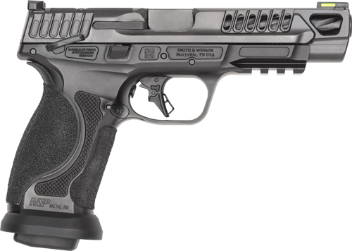 S&W M&P9 M2.0 Competitor HD Handgun 9mm Luger 17rd Magazines(4) 5" Barrel Optic Ready Thumb Safety Black Steel Frame