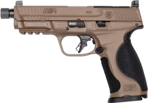 M&P9 M2.0 METAL 9MM LUGER 4.625â THREADED BBL (2)17RD FDE