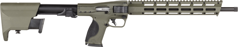 SMITH AND WESSON M&P FPC 10MM ODG 16.25" 15+1