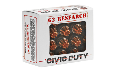 G2 Research Civic Duty ammunition box with bullets