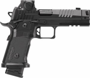 Sig Sauer P211-GTO Blackout Handgun 9mm Luger 21(2)&23(1)rd Magazines 4.4" Compensated Barrel with RomeoX SAO