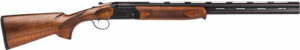 Side view of wooden-stock shotgun