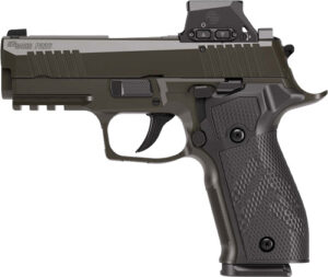 Sig Sauer P226 XCarry Legion Handgun 9mm Luger 18rd Magazines(3) 3.8" Barrel SAO Red Dot Legion Grey Cerakote