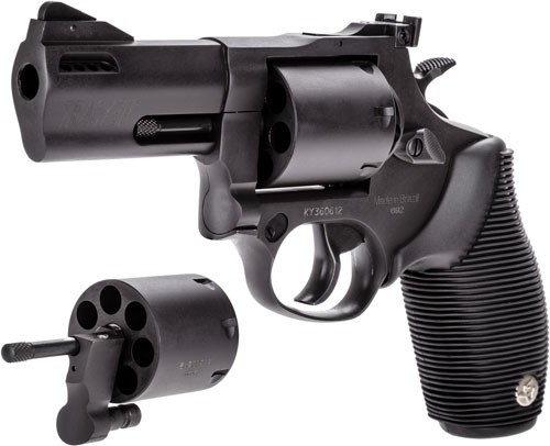 Taurus 692 Handgun .357 Mag/38 Spl/9mm Luger 7rd Capacity 3" Barrel Black Matte Finish - Image 4