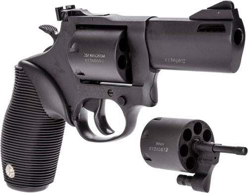 Taurus 692 Handgun .357 Mag/38 Spl/9mm Luger 7rd Capacity 3" Barrel Black Matte Finish - Image 2