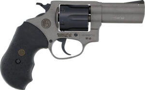 Rossi RP63 Revolver .357 Mag 6rd Capacity 3'' Barrel Stainless Steel Tungsten Gray Cerakote Rubber Grip