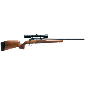 SAVAGE AXIS 2 XP 350 LEGEND - 18" W/3-9X40 MATTE/HARDWOOD