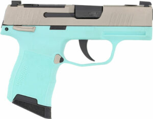 SIG SAUER P365 380ACP NKL/TURQUOISE 10+1