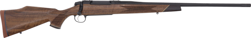 Side-by-side shotgun with wooden stock