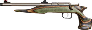 Custom wooden air rifle, side view