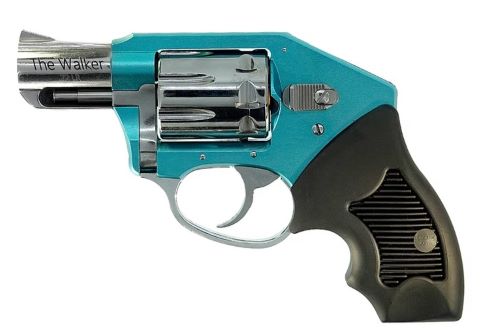 CHARTER ARMS THE WALKER 22 LR 2IN BARREL 8RD BLUE/HI-POLISH ALUM FRAME SMALL COMPACT GRIP CONCEALED HAMMER 52271