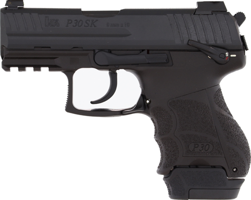 H&K P30SKS Subcompact Handgun 9mm Luger 10rd Magazines(2) 3.27" Barrel DA/SA V3 Rear Decocker & Ambi Safety - Image 2