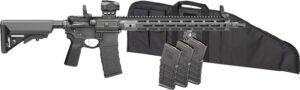 Springfield Saint Victor Gear Pac Carbine 5.56mm 30rd Magazines(4) 16' Barrel SBA3 4 Brace Viridian Venta Red Dot Bag
