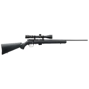 SAVAGE 93R17-FXP 17HMR 21" - W/3-9X40 ACCU TGR BLUED/SYN