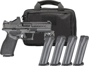 Springfield Gear Pac Echelon Handgun 9mm Luger 17rd(3)& 20rd(1) Magazines 4.5" Barrel Green Dot & Bag
