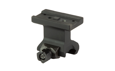 Black metal rail mount bracket adapter