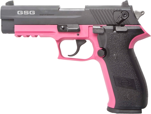 GSG FIREFLY Handgun .22LR 10rd Magazine 4.9" Barrel Black/Pink
