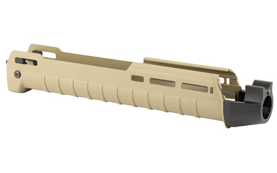 Tan shotgun forend with black mount