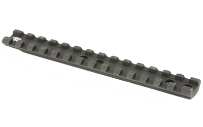 Black Picatinny rail mount accessory