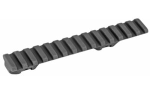 Black Picatinny rail mount accessory