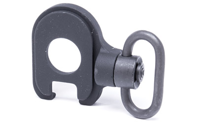 Black metal sling swivel mount with loop