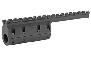 Black metal Picatinny rail scope mount bracket