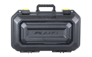 Black hard protective carrying case with handle