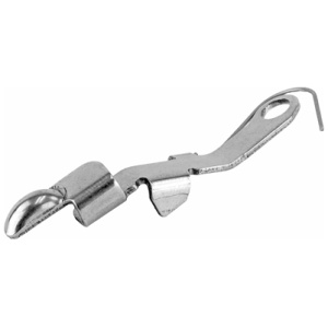 Metal hook sewing machine needle clamp accessory.