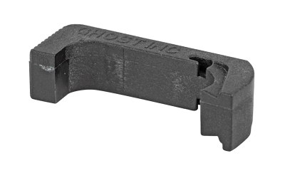 Black metal gun accessory component part