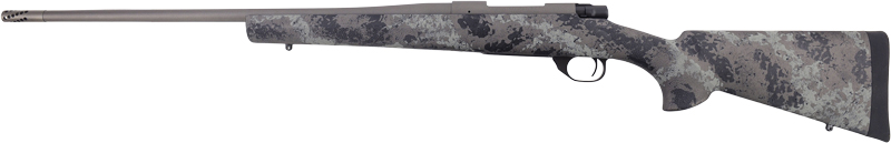 Howa M1500 Fence Line Rifle 6.5 Creedmoor 5rd Capacity 22" Threaded Barrel Light Grey Camo Stock - Image 2