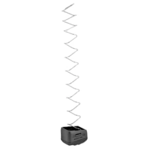 Expandable construction tripod in compact base