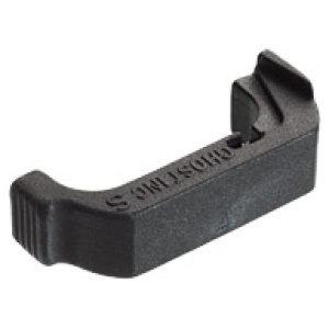 Black trigger guard accessory for firearms.
