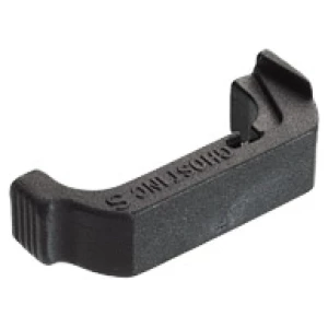 Black trigger guard accessory for firearms.