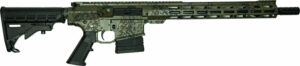 Great Lakes AR-15 Rifle .308 Win 20rd Magazine 16" Barrel Lichen Green with 5 OTF 3-1/2" Blade Knives