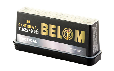 Belom tactical cartridges, 7.62x39mm, 20 pack