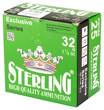 Sterling high quality ammunition box, green packaging.