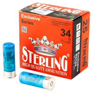 Sterling shotgun shells and ammunition box