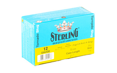 Sterling 12 gauge shotgun ammunition box