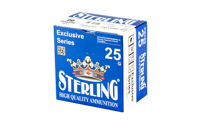 Sterling 25g shotgun ammunition box