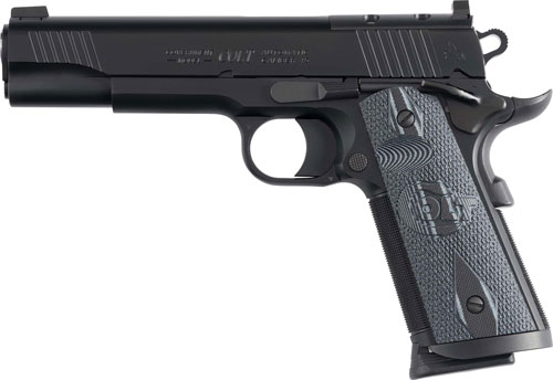 Colt CCU Government 1911 Handgun 9mm Luger 9rd Magazine 5" Barrel Matte Black DLC G10 Grips Optic Ready - Image 2