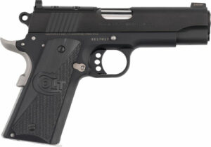 COLT NIGHT COMMANDER 45ACP - 4.25" 8RD BLACK BLUED OPT RDY