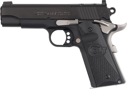 COLT NIGHT COMMANDER 45ACP - 4.25" 8RD BLACK BLUED OPT RDY - Image 2