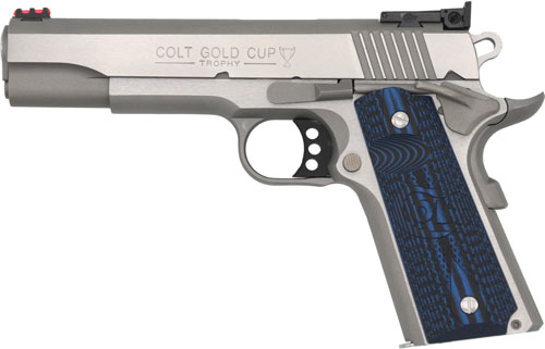 Colt Gold Cup Trophy stainless 1911 pistol
