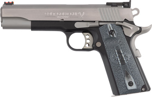 Colt Gold Cup Two-Tone Handgun .38 Super 8rd Magazine 5" Barrel - Image 2