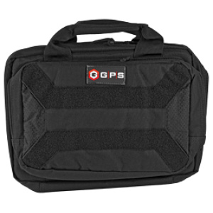 Black tactical bag with GPS logo